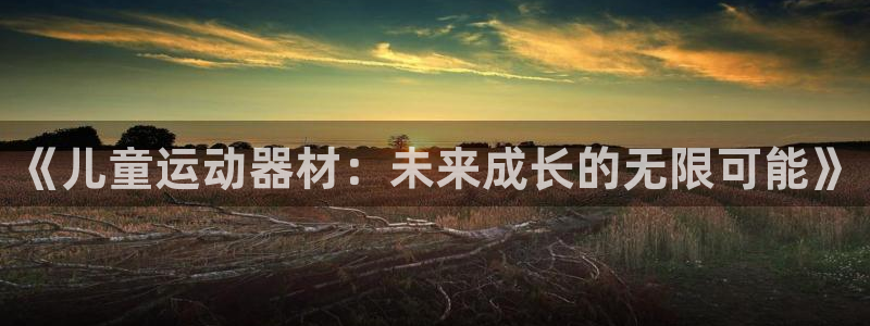 凯捷体育联系电话：《儿童运动器材：未来成长的无限可能