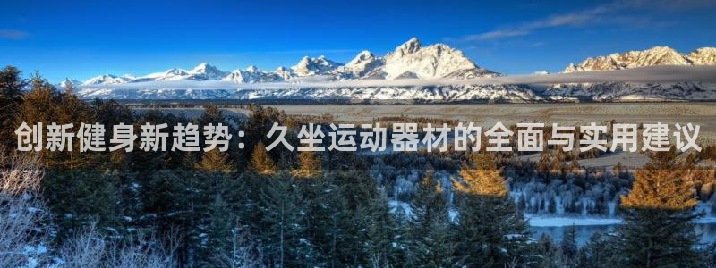凯捷体育平台是正规平台吗：创新健身新趋势：久坐运动器