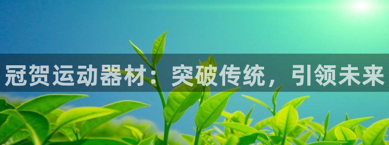 凯捷体育开户:冠贺运动器材:突破传统,引领未来