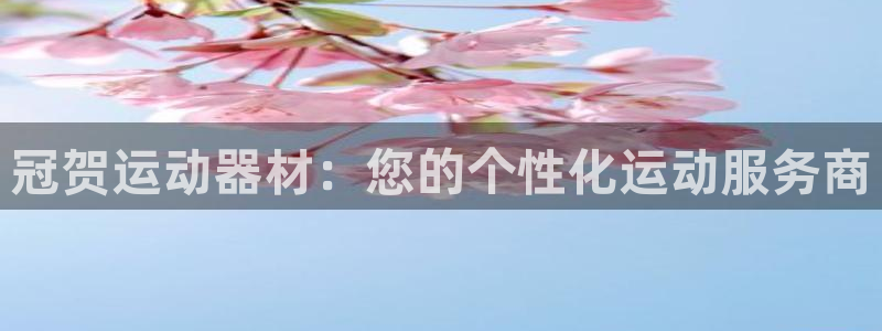 凯捷体育软件:冠贺运动器材:您的个性化运动服务商