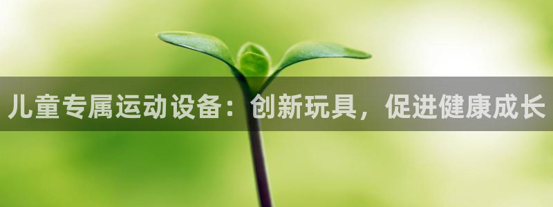 凯捷体育招商电话：儿童专属运动设备：创新玩具，促进健
